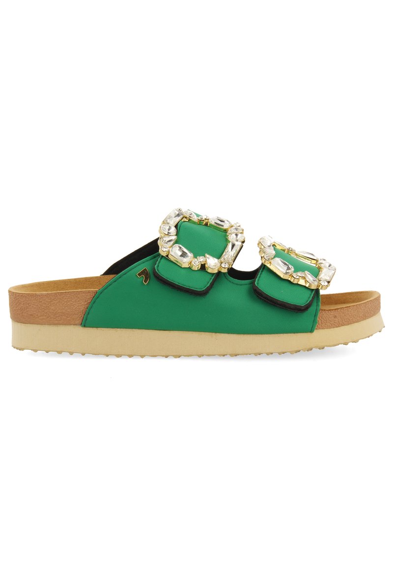 Gioseppo ADERKLAA - Sandalias planas - verde