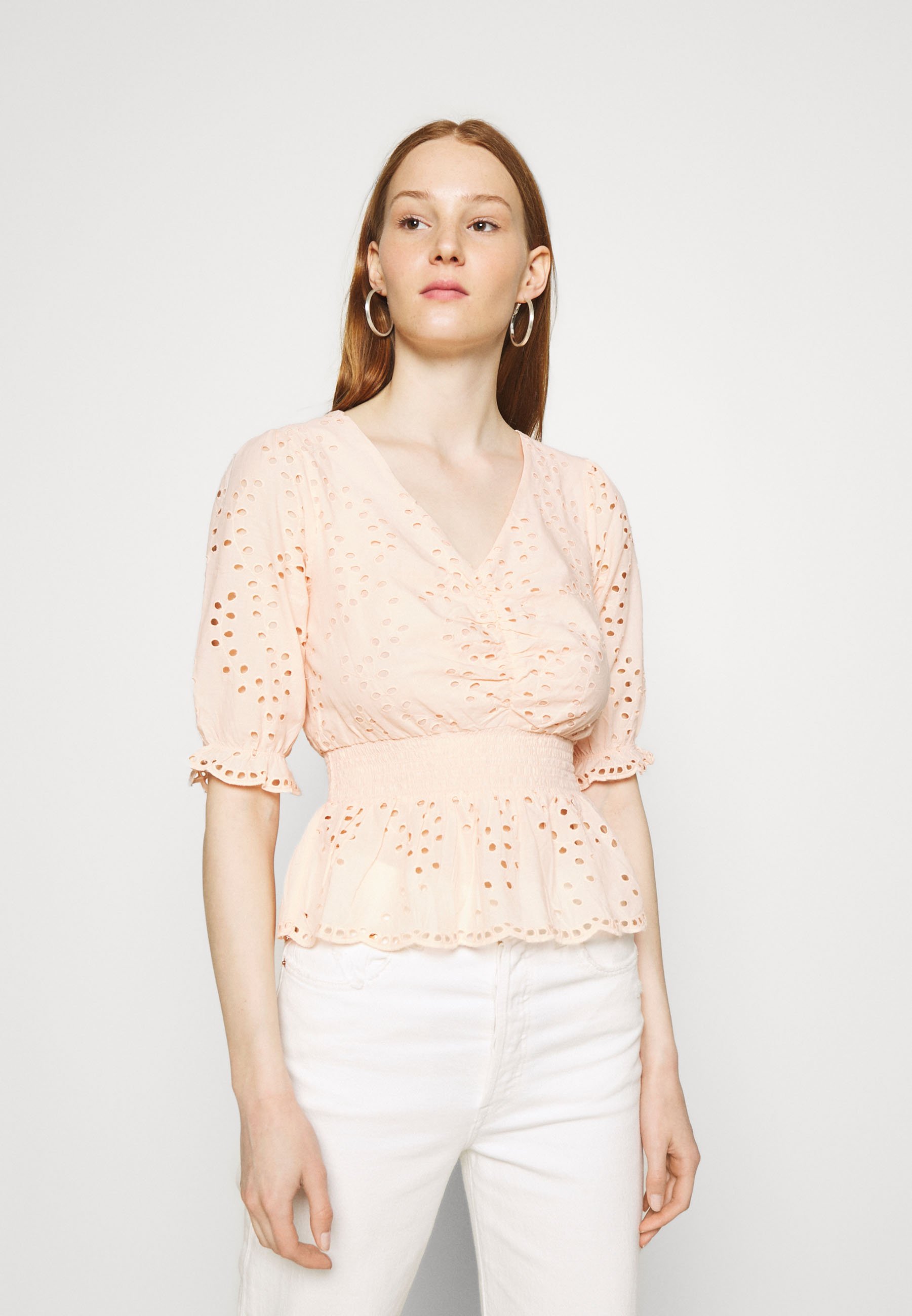 Dorothy Perkins APRICOT BRODERIE HEM 