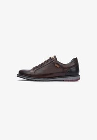 Seleccionado, dark brown black