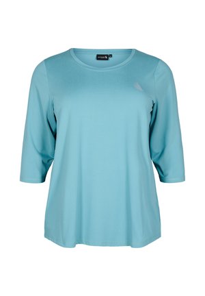 Active by Zizzi MIT 3/4-ÄRMELN - Long sleeved top - bristol blue
