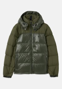 THE GORHAM TWO TONE DOWN JACKET - Páperová bunda - dark loden