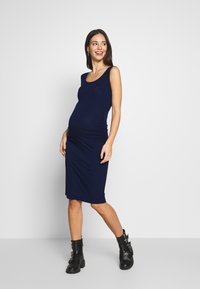 Envie de Fraise KIZOMBA TANK MATERNITY DRESS - Vestido de malha - navy blue