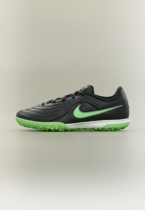 Nike Performance TIEMPO MAESTRO ACADEMY TF UNISEX - Chaussures de football sur gazon - black/illusion green