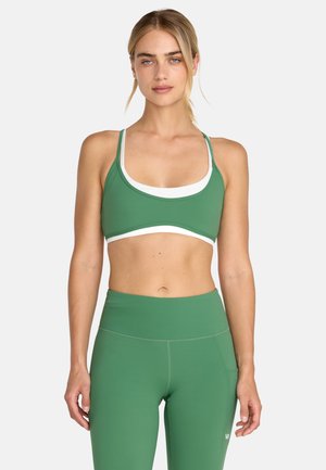 TWO TIMER 23WS021602 - Sport-bh met light support - green