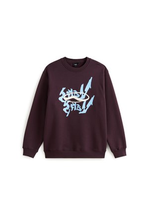 MIRROR CREW NECK LOOSE. - Sweatshirt - dark red