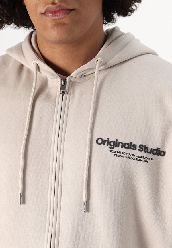 JORVESTERBRO ZIP HOOD - Zip-up sweatshirt - moonbeam4