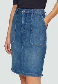 s.Oliver Jupe en jean - blau