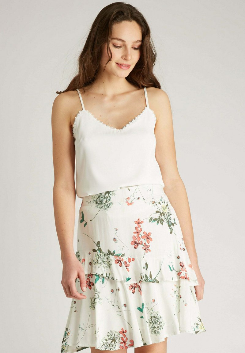 Andy & Lucy JOIE - Jupe trapèze - blanc