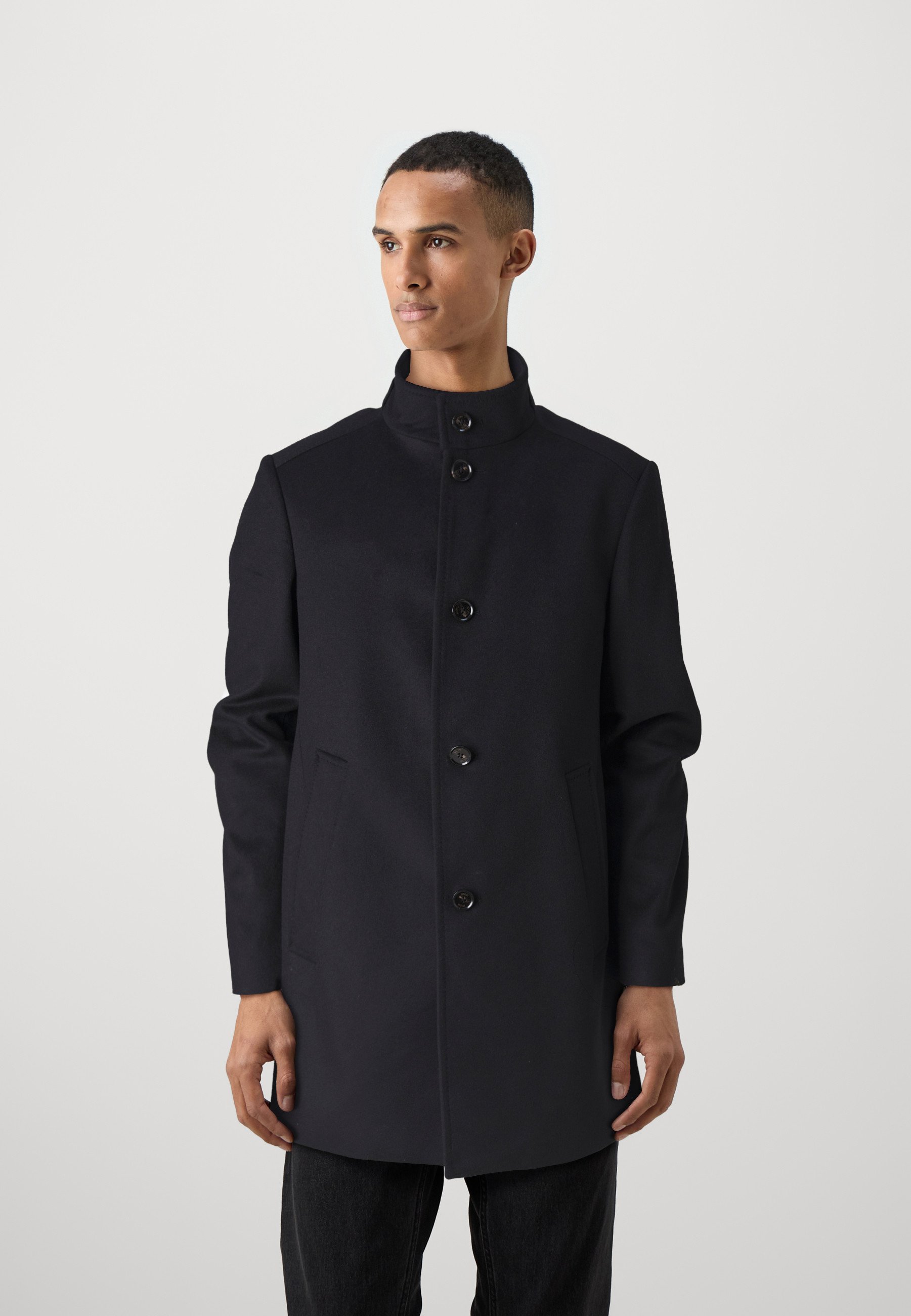 JOOP! MARON - Classic coat - black/black - Zalando.co.uk