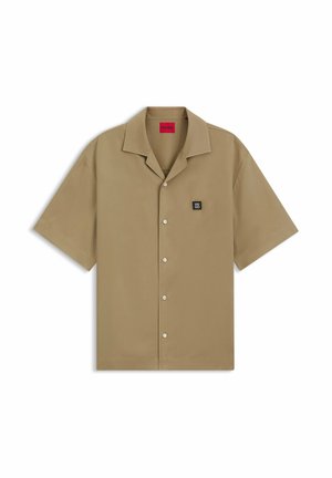 HUGO, ESPINO - Camicia - beige melange eight