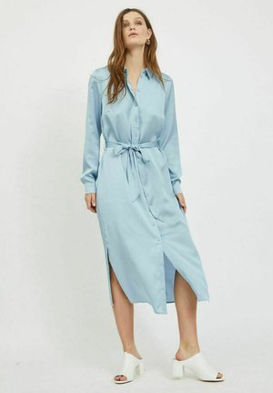 Vestido camisero - ashley blue