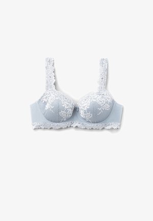 Intimissimi, PRETTY FLOWERS SOFIA BALCONETTE - Sujetador con aros - light blue