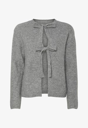 Pieces PCSILLY - Cardigan - medium grey melange