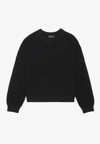 Strickpullover - black