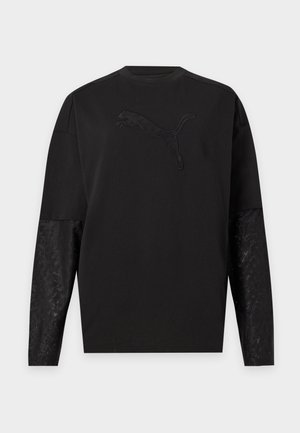 Puma, OVERSIZED SLEEVES - Langærmet T-shirt - black