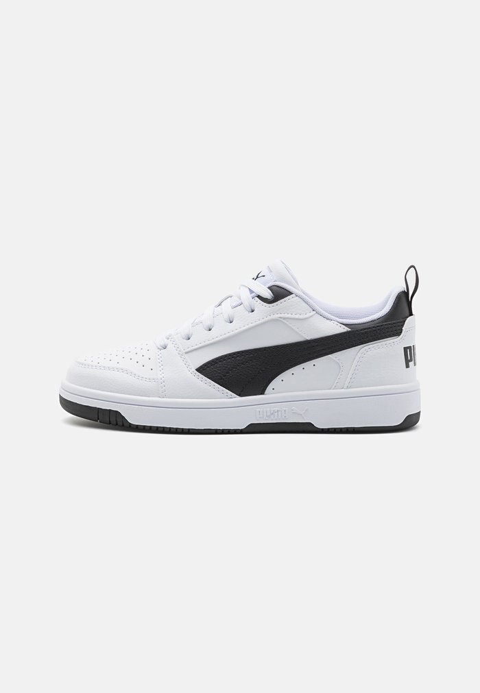 PUMA REBOUND UNISEX - Trainers - white/black