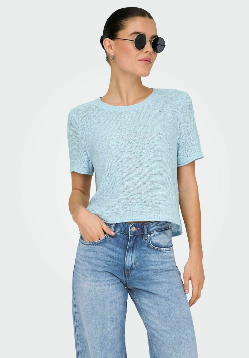 ONLY Basic T-shirt - cashmere blue