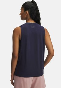 Under Armour SLEEVELESS GRAPHIC VARSITY TANK - Top - midnight navy