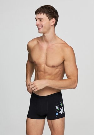 CON STAMPA SPAZIO - Boxer brief - nero