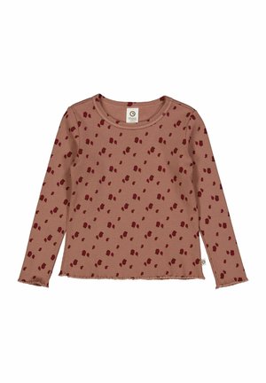 Long sleeved top - daydrea cabernet  bark