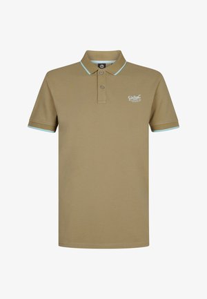 Petrol Industries, MEN POLO SHORT SLEEVE - Poloshirts - light tan
