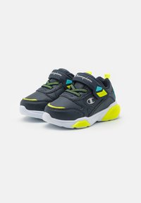 Champion WAVE UNISEX - Zapatillas de entrenamiento - navy/yellow