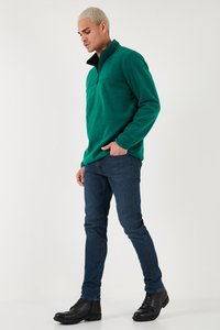 Buratti REGULAR FIT - Fliisdžemper - green