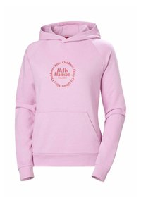 Helly Hansen CORE GRAPHIC - Jersey con capucha - rosa