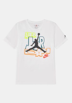SLIME VORTEX STACK - T-shirt con stampa - white