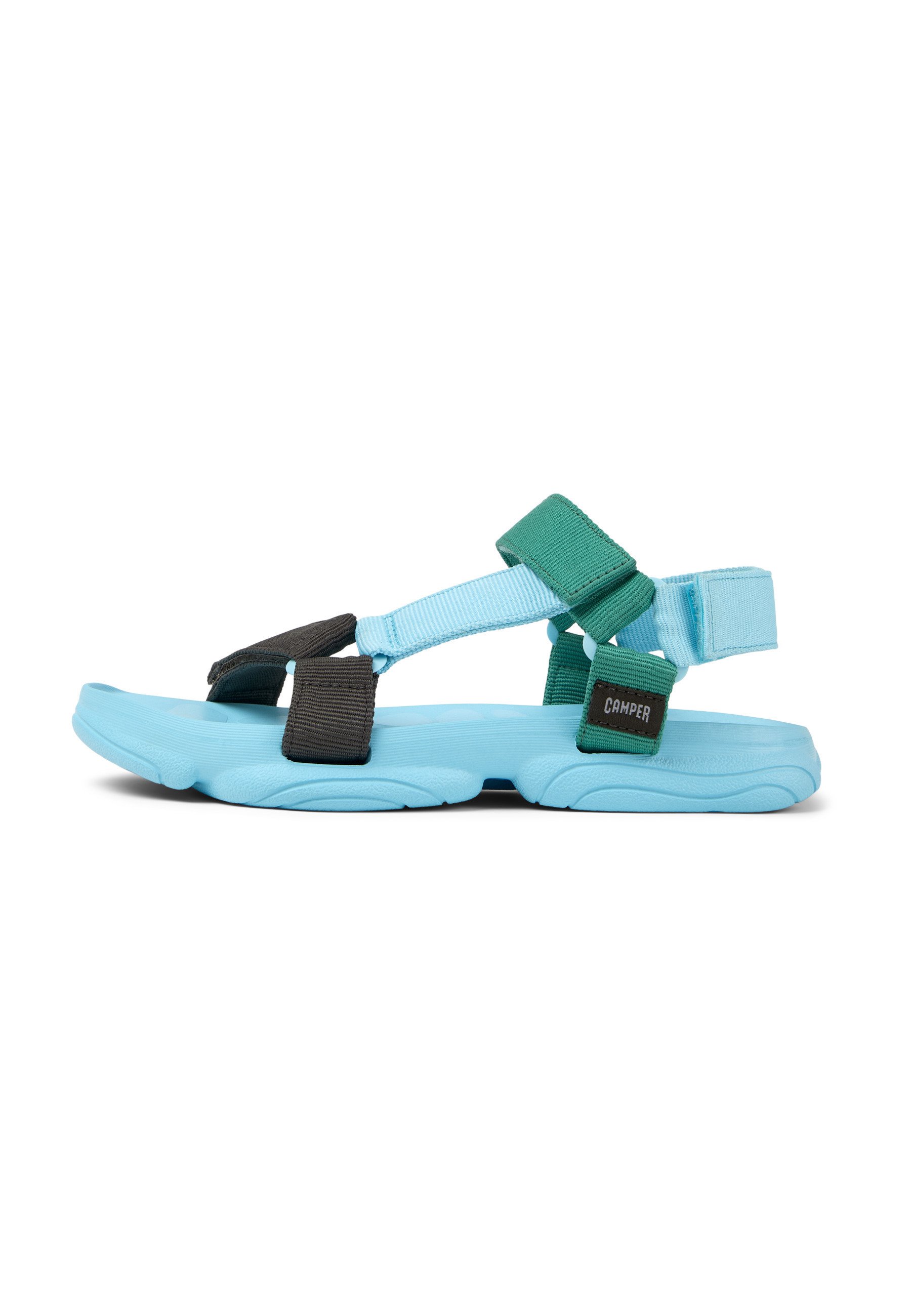 Camper Green and Blue Sandals with Adjustable Straps Amazon.com | Camper, Right Nina, Women Sandal, Medium Blue  main image 2