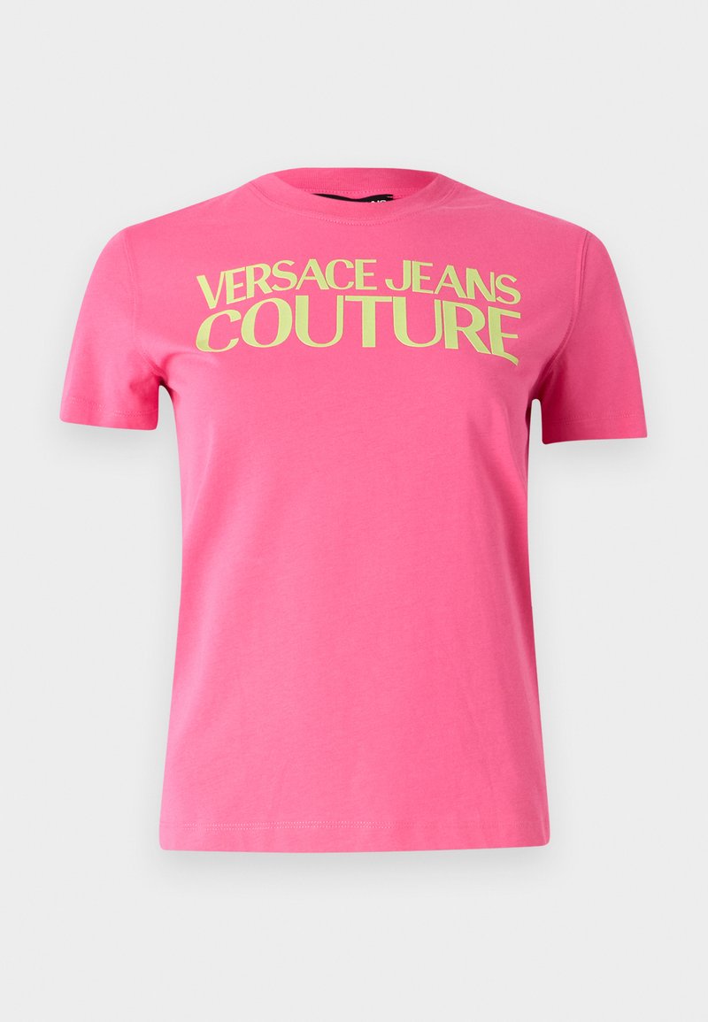 Versace Jeans Couture T-shirt print donkerroze