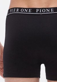 Pier One 5 PACK - Calzoncillos - bordeaux/black