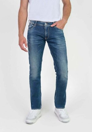 LONGUEUR - Jeans slim fit - bleu