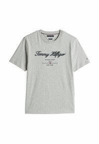 T-Shirt print - light grey heather