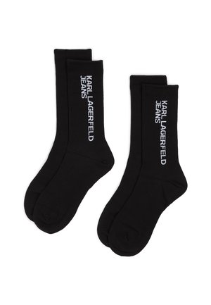 LOGO (PACK OF 2) - Zeķes - black