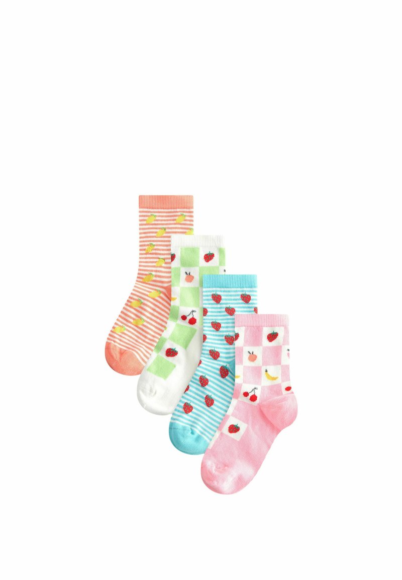 Next - RICH FRUIT 4 PACK - Socks - pink  blue and green, Enlarge