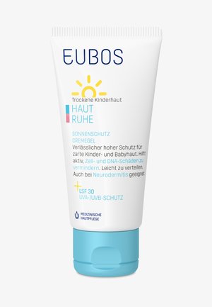 EUBOS, HAUT RUHE SONNENSCHUTZ CREMEGEL - Body lotion - weiß