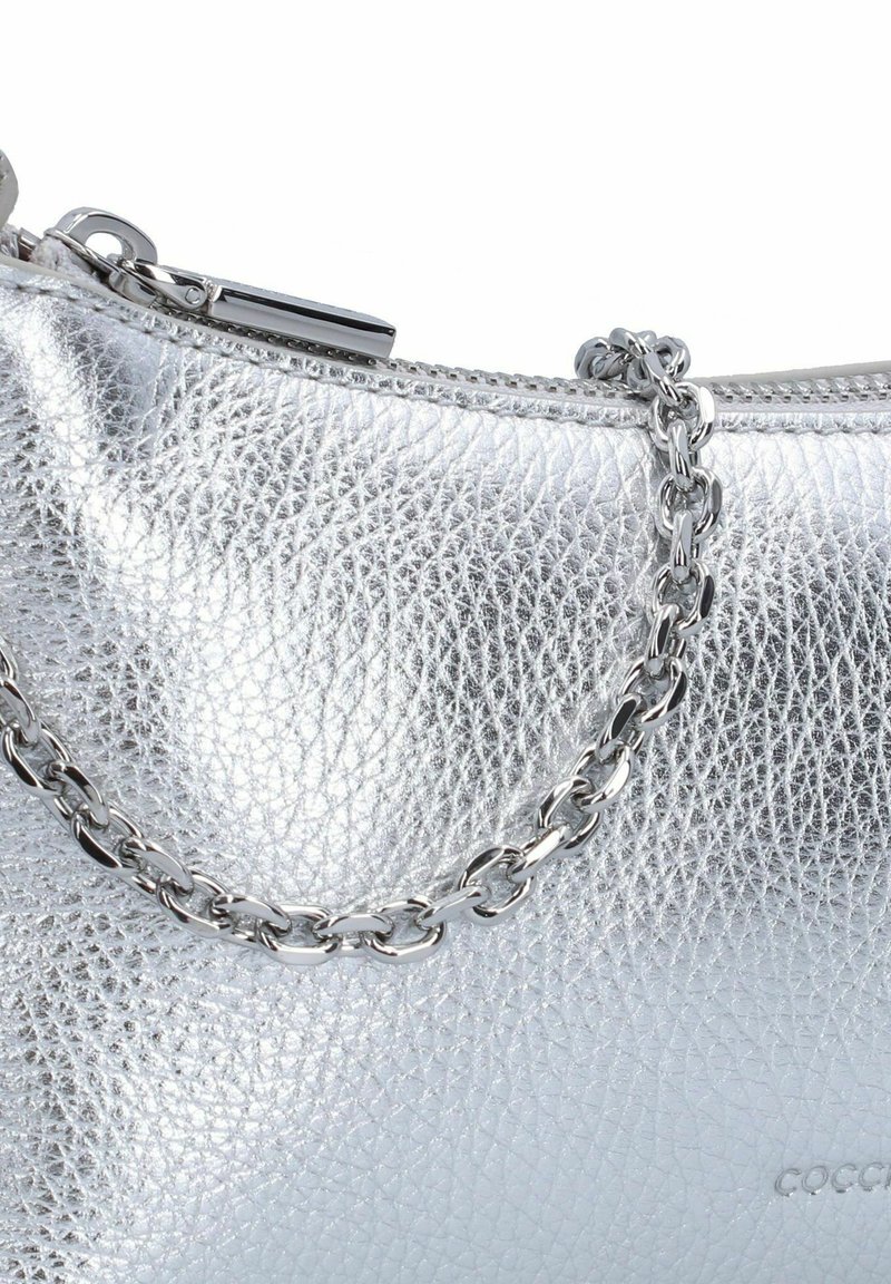 Borsa A Tracolla Donna Silver Clover - Media Dimensioni, In Pelle PU E Tessuto, Multi Tasche, Cintura Regolabile Rimovibile