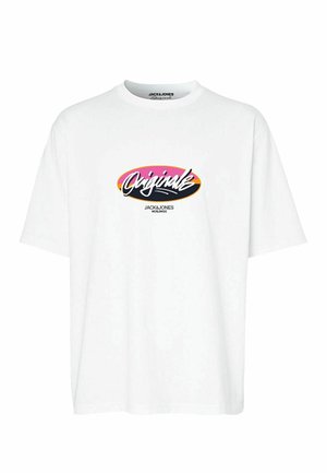 Jack & Jones Camiseta estampada - bianco
