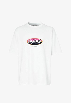 Jack & Jones Camiseta estampada - bianco