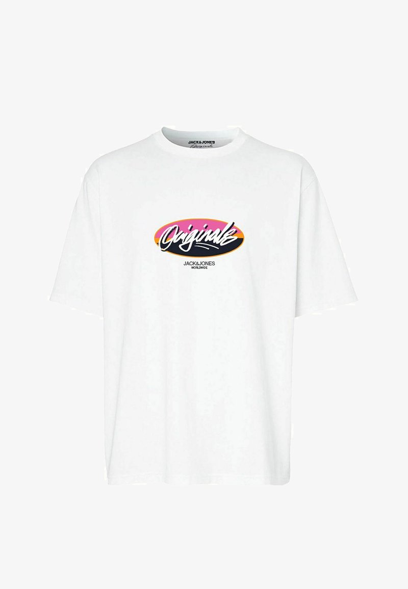 Jack & Jones Camiseta estampada - bianco