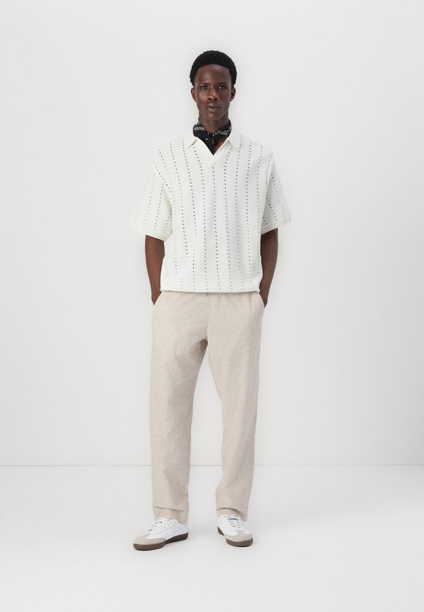 JORPAROS EASTER - Polo shirt - sea salt3