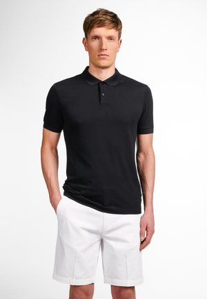 KURZARM SLIM FIT - Polo shirt - schwarz