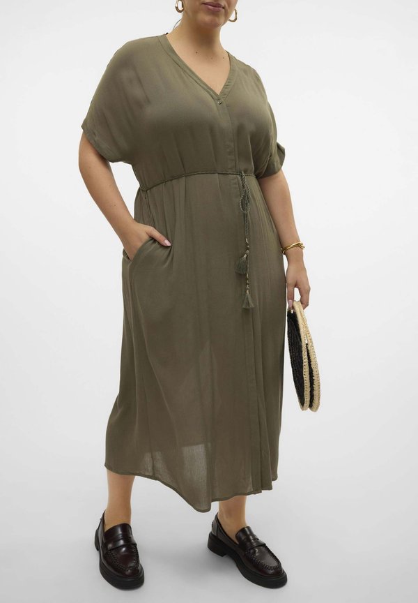 VMCBENTE SS WIDE - Shirt dress - kalamata