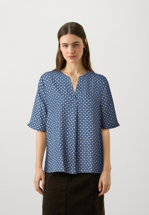 Tommy Hilfiger V NECK - Palaidinė - fossil blue