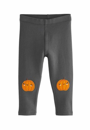 EMBELLISHED  - Leggings - Pantaloni - charcoal grey pumpkin