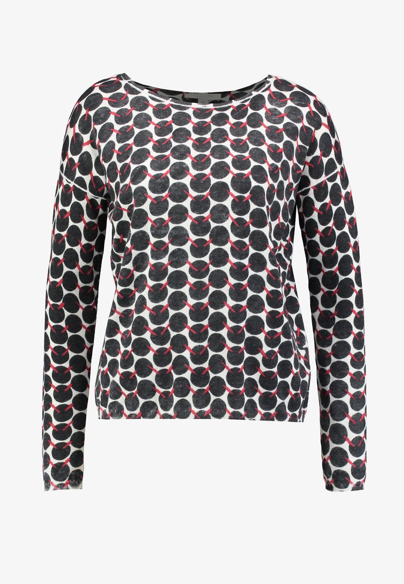 comma casual identity LONGSLEEVE Strikkegenser white comma casual identity Strikkegenser - white