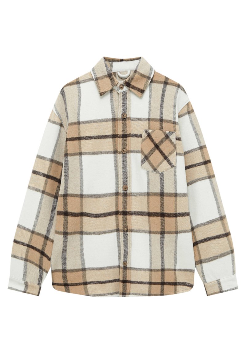 PULL&BEAR Lichte jas camel