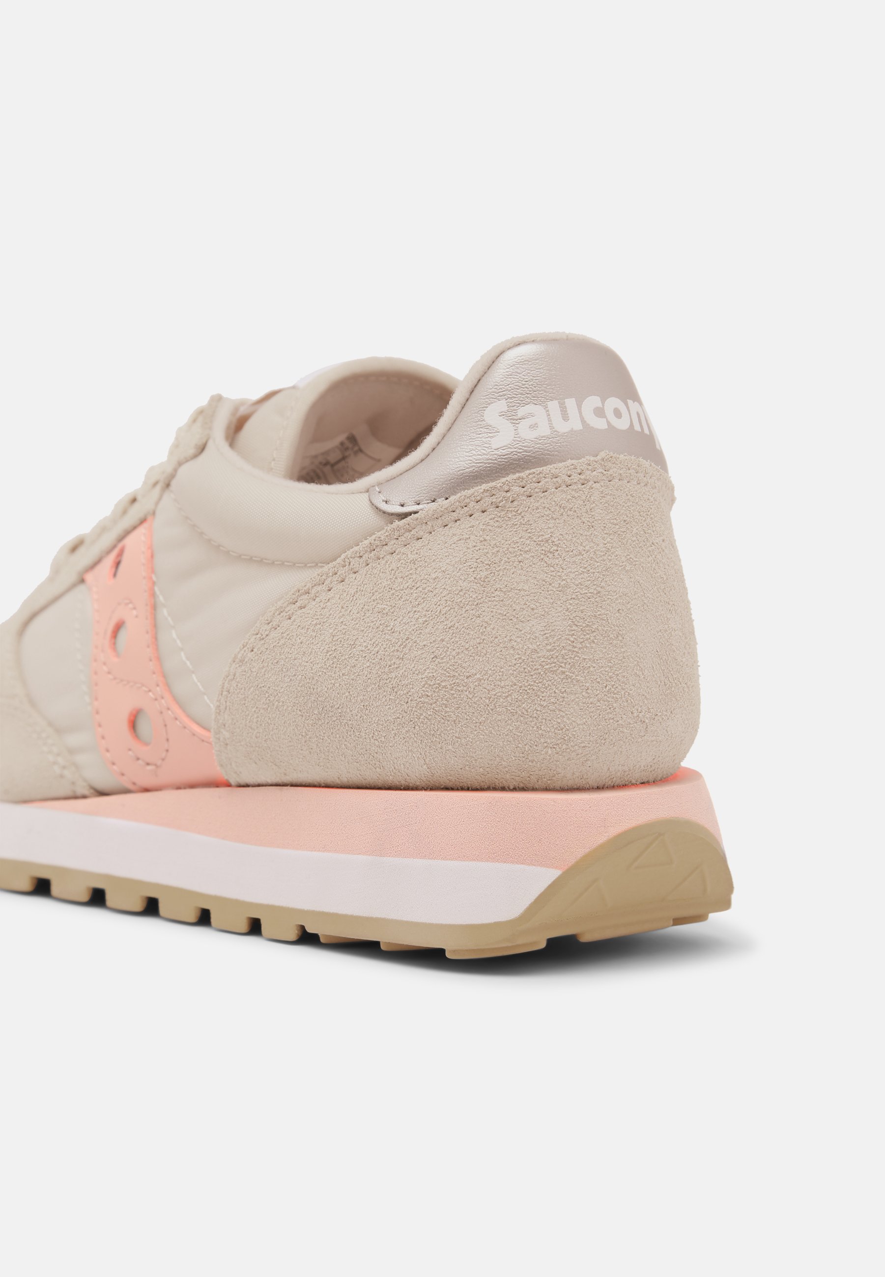 saucony tan pink