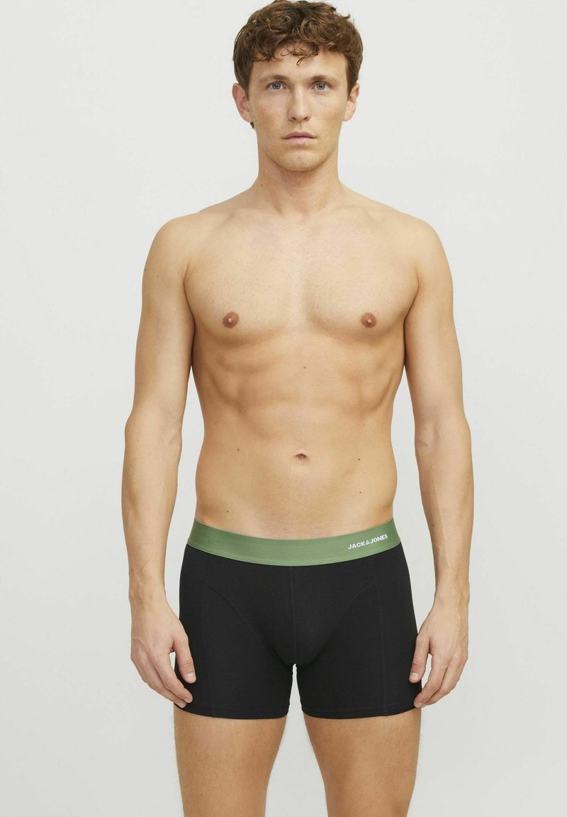 Jack & Jones 3ER-PACK  - Boxeralsó - dark ivy